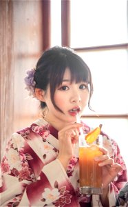 Woman Girl Yukata