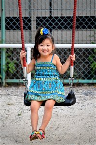 Swing Child Girl photo