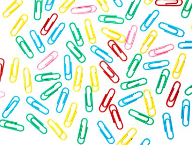 Paper Clips Background photo