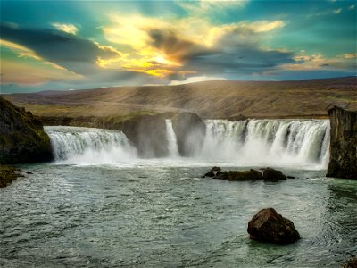 Gooafoss Waterfall