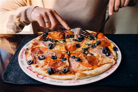 Pizza Meal Hands