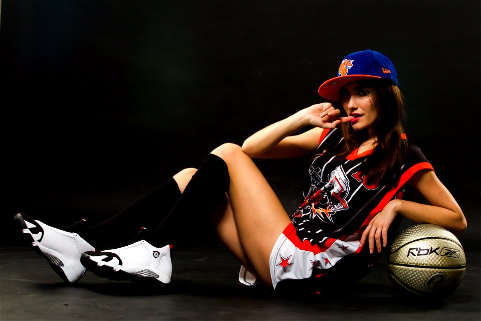 Woman Girl Basketball