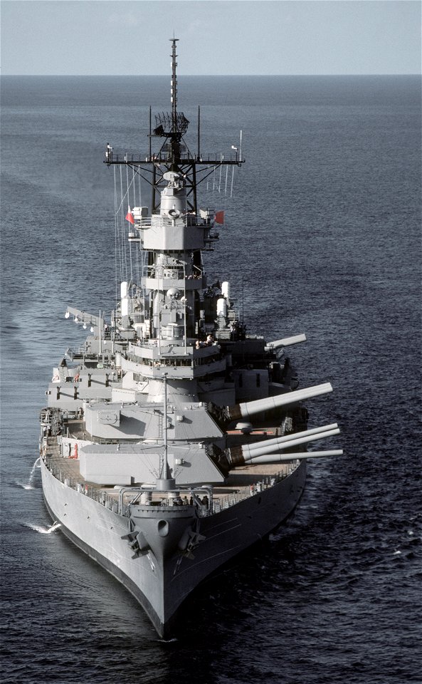 Uss Wisconsin Bb Battleship