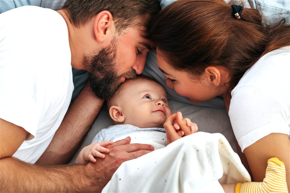 Family Father Mother Baby