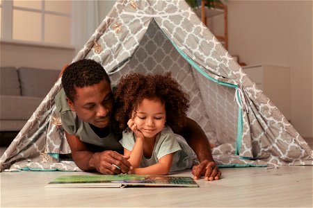 Father Daughter Read Book