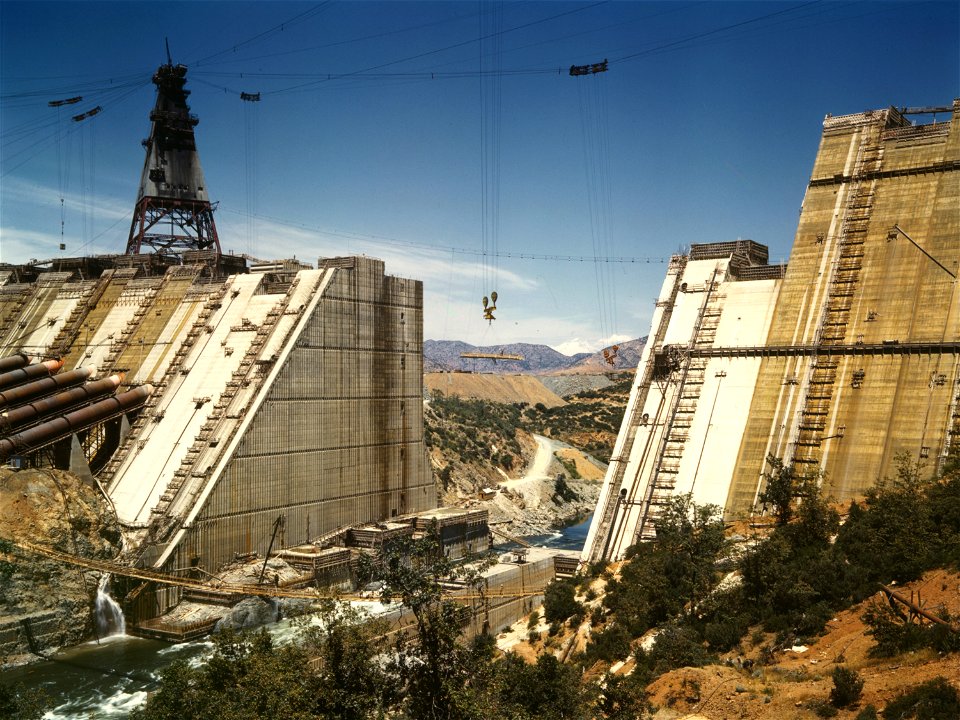 Shasta Dam Construction