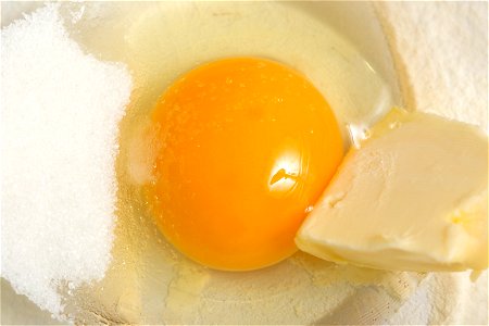 Egg Butter Sugar