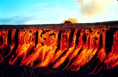 Lava Eruption Kilauea Volcano photo