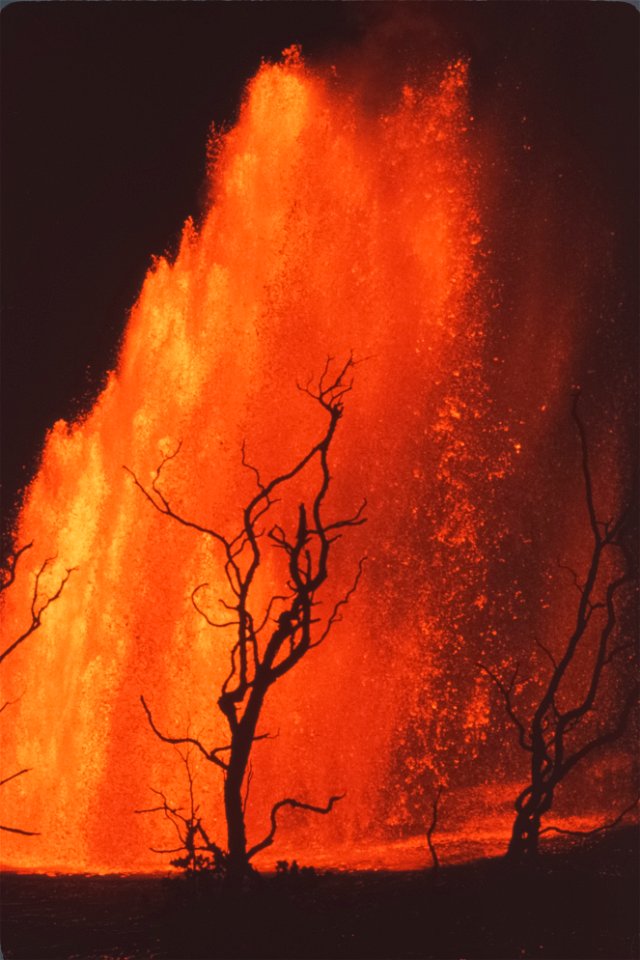 Lava Eruption Volcano