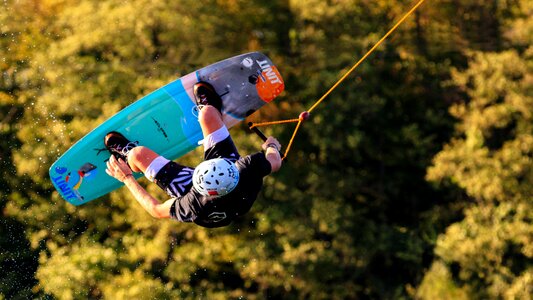 Wakeboard lake water sports