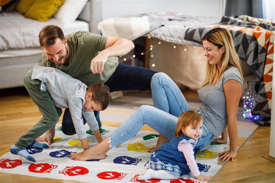 Family Twister Game