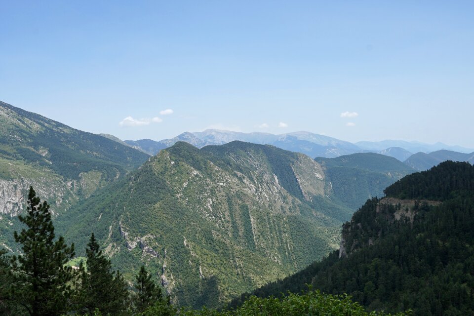 Mountain environment natural