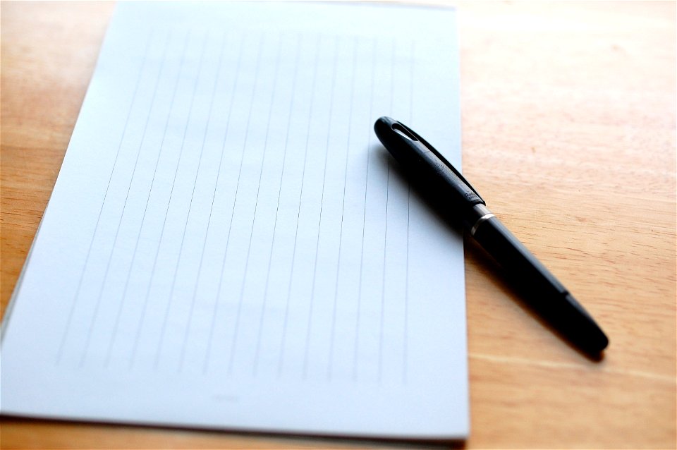 Letter Ballpoint Pen
