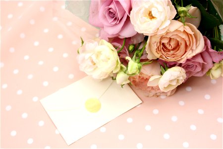 Letter Rose Bouquet photo