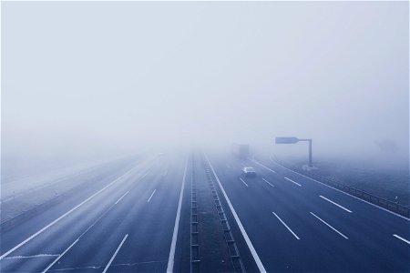 Highway Fog photo