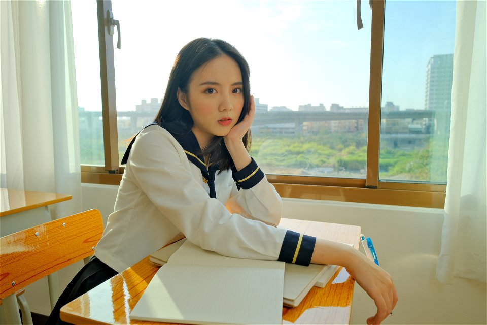 Student Girl Portrait