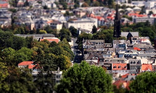 Thumbnail view building blur