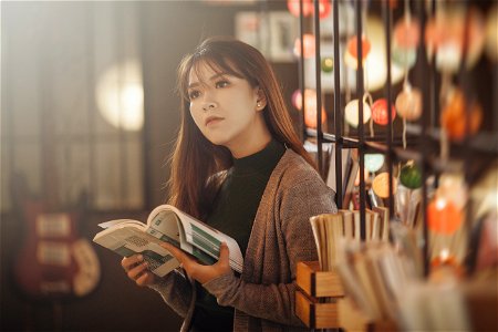 Woman Girl Book