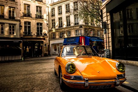 Car Porsche Paris photo