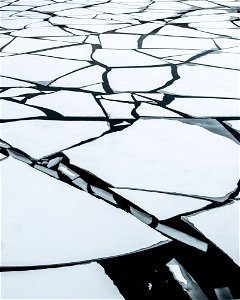 Floating Ice Lake