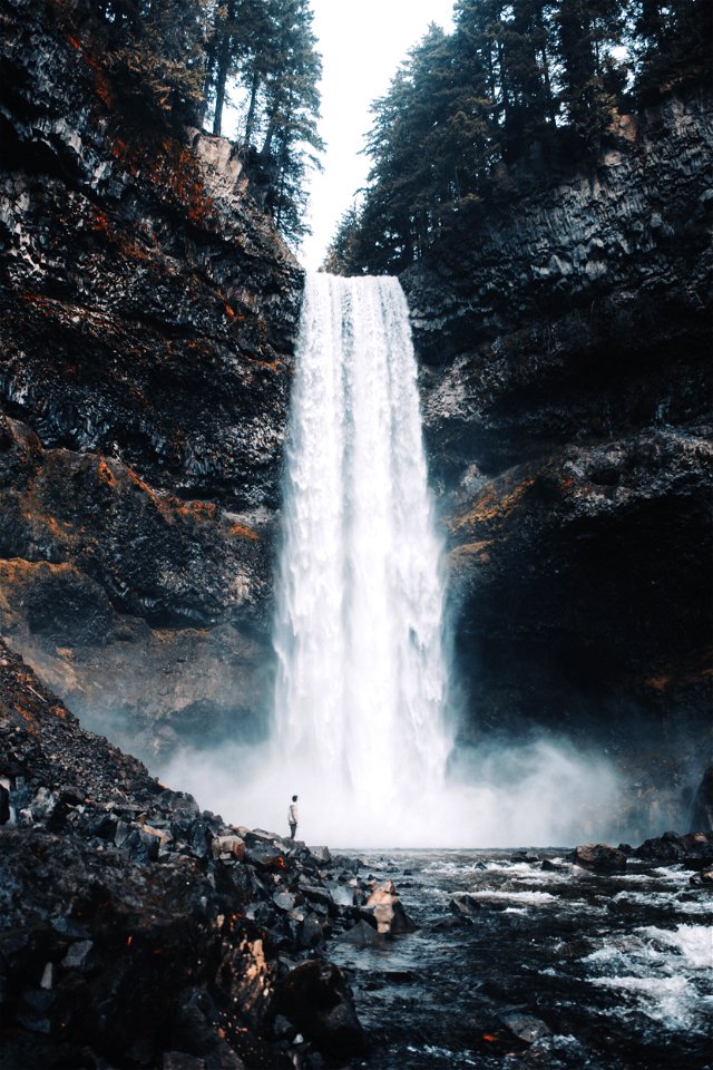 Waterfall Cliff Rock