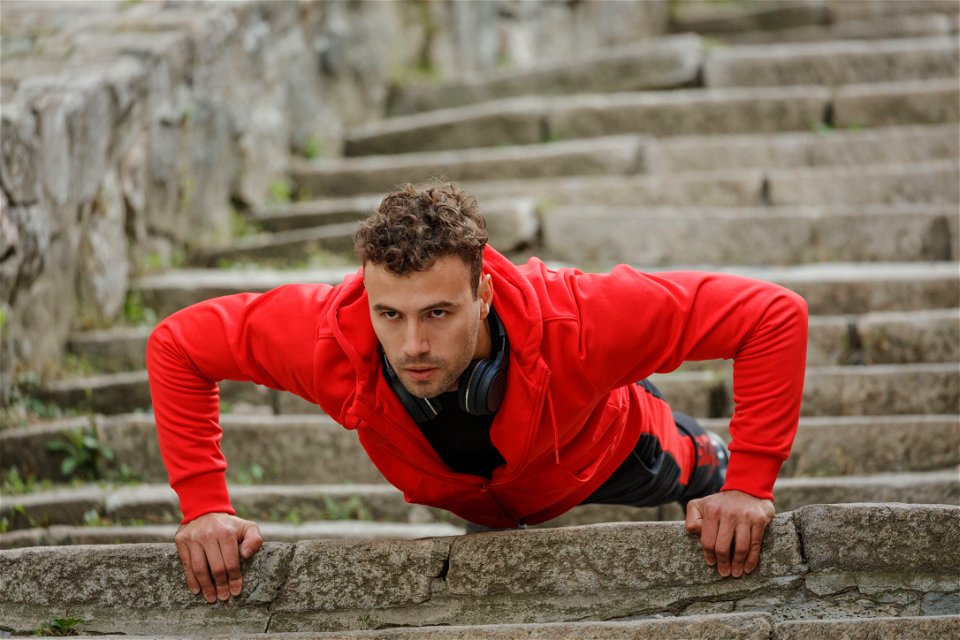 Push Up Man Training
