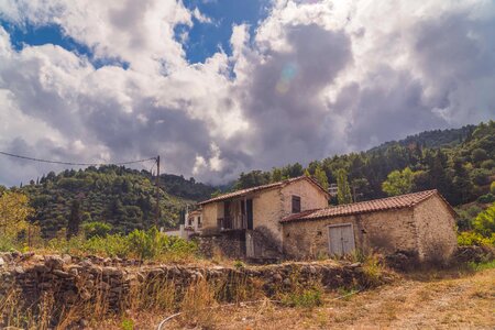 Abandoned building architecture photo