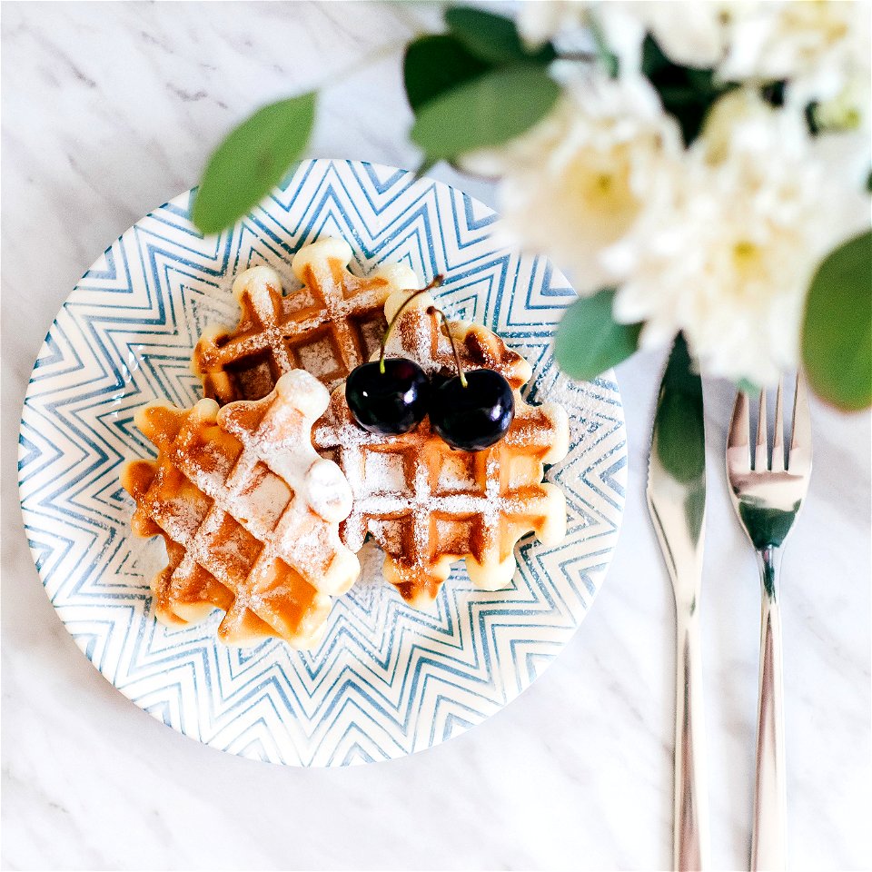 Waffle Cherry Sweet