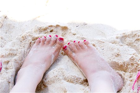 Feet Sand