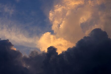 Sunset landscape mood