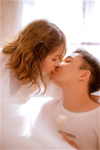 Couple Lover Kiss photo