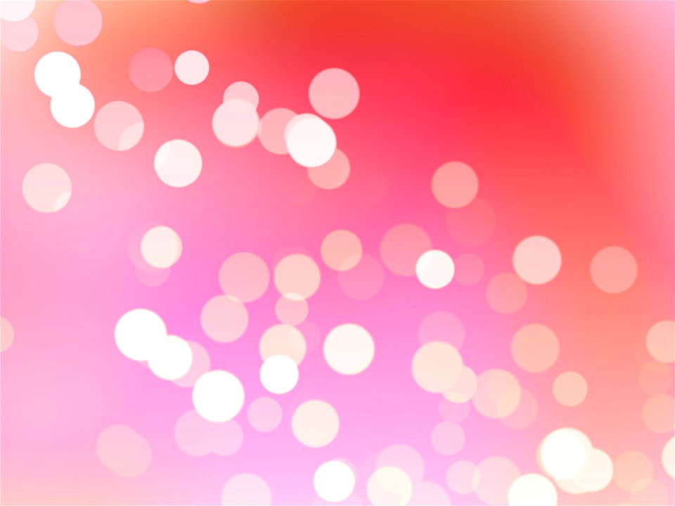 Pink Bokeh Background