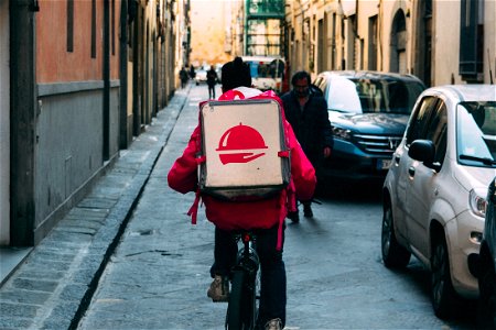 Foodora Delivery Bicycle photo