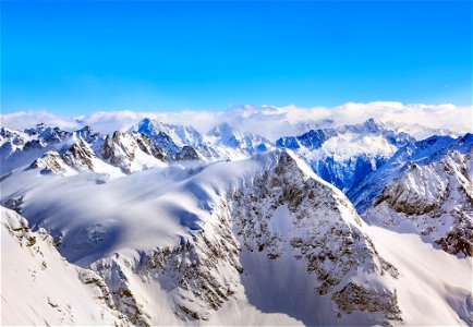 Alps Mountains Snow photo