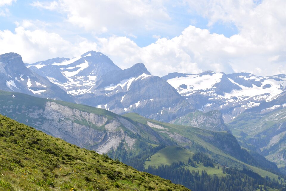 Mountains panorama landscape photo