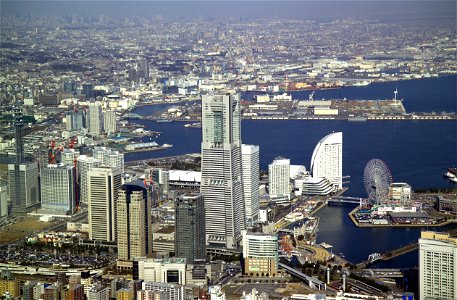 Yokohama Landmark Tower Cityscape