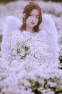 Woman Girl Portrait Angel