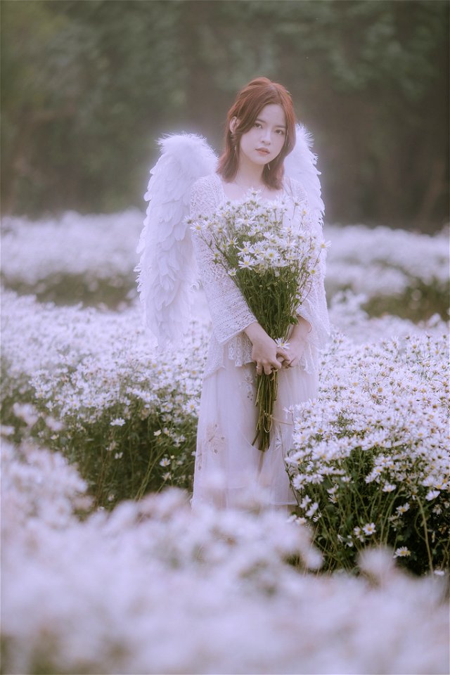 Woman Girl Portrait Angel