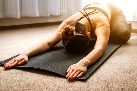 Woman Yoga Fitness photo