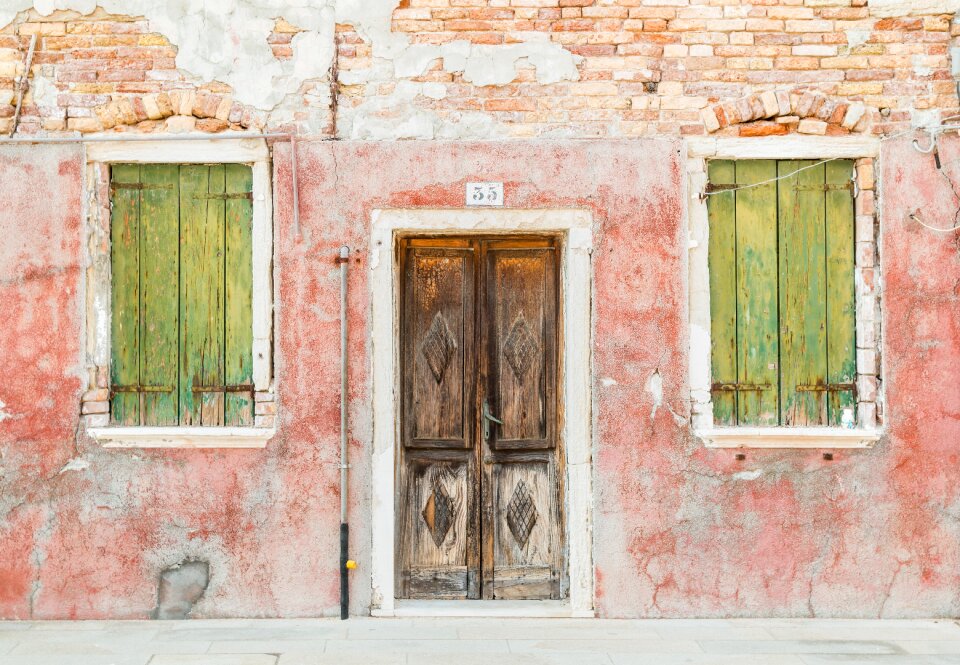 Italy entrance window