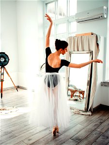 Woman Ballerina Ballet photo