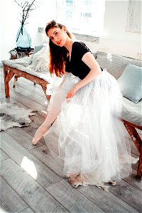 Woman Ballerina Ballet photo