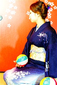 Woman Kimono photo