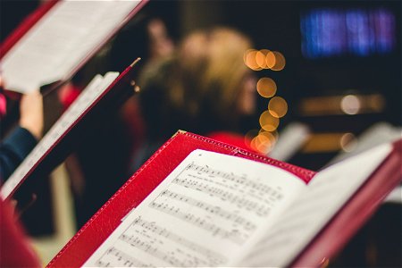 Musical Score Chorus photo