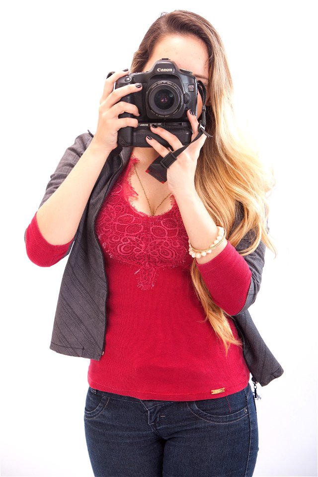 Woman Girl Portrait Camera