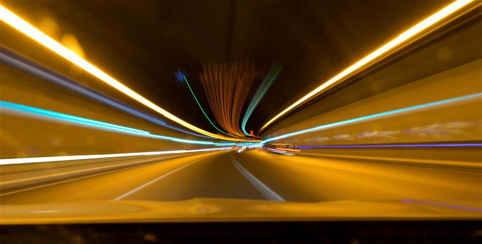 Tunnel Speed Car photo