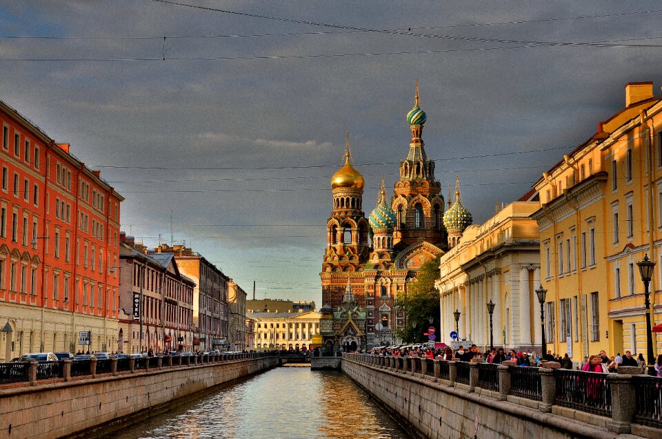 Architecture petersburg sky