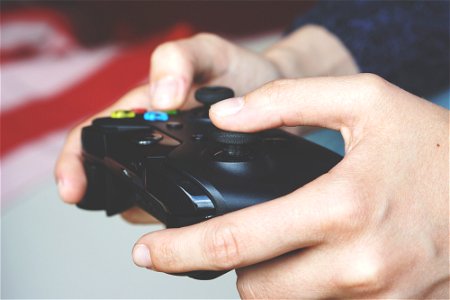 Xbox Controller Hands photo