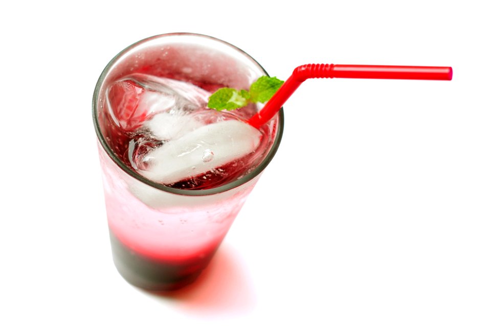Cassis And Soda Drink