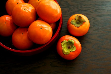 Persimmon Fruits Food